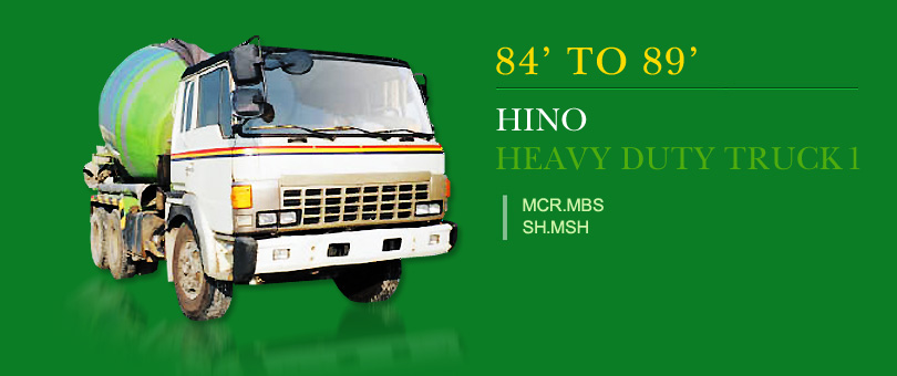 H1/勇將/MCR.MBS.SH.MSH/1984’ to 1989’